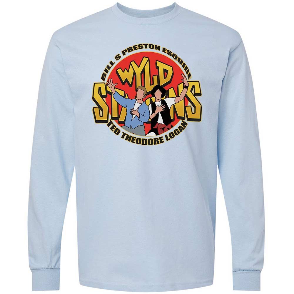 Long Sleeve T-Shirt - P91UPT7Z - Light Blue - 18