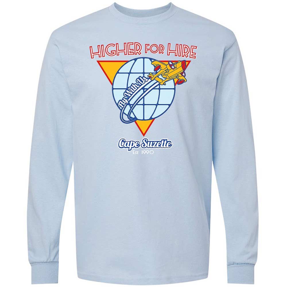 Higher For Hire - Light Blue - 18