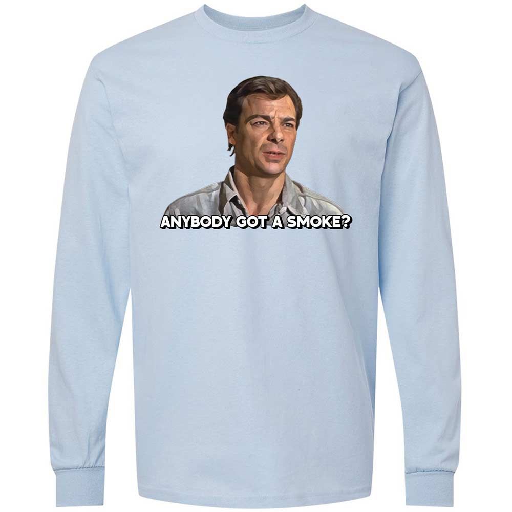 Long Sleeve T-Shirt - K1CZQKMN - Light Blue - 18