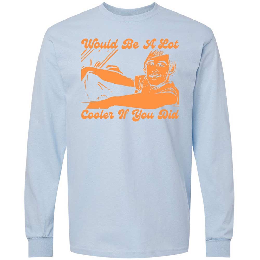 Long Sleeve T-Shirt - TLS1JTBV - Light Blue - 18