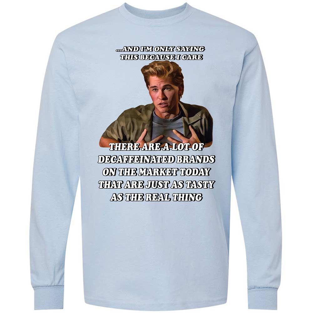 Long Sleeve T-Shirt - 59T6RKRD - Light Blue - 18