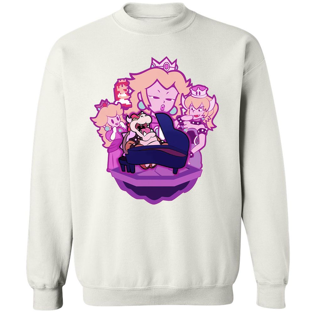 Classic Unisex Sweatshirt - QGU37UKW - White - 18
