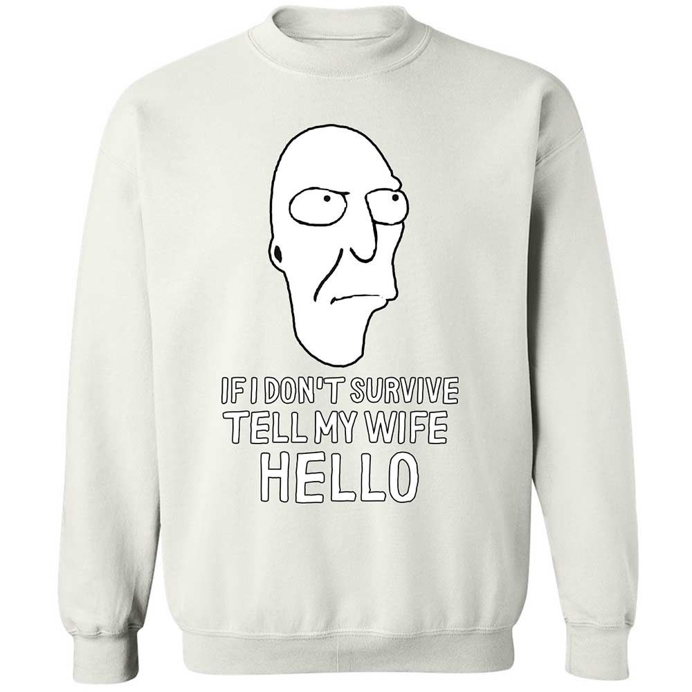 Classic Unisex Sweatshirt - 69ARHAX6 - White - 18