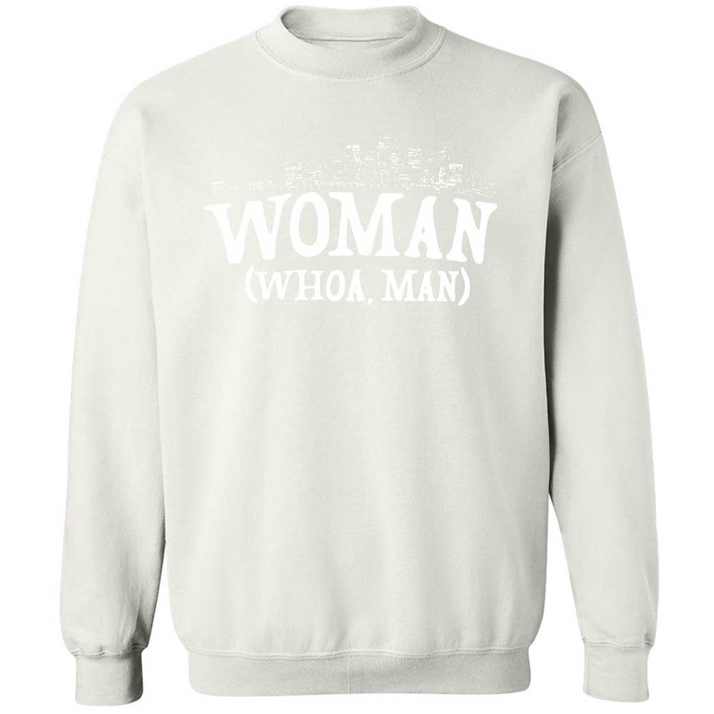Woman - Whoa, Man - White - 18