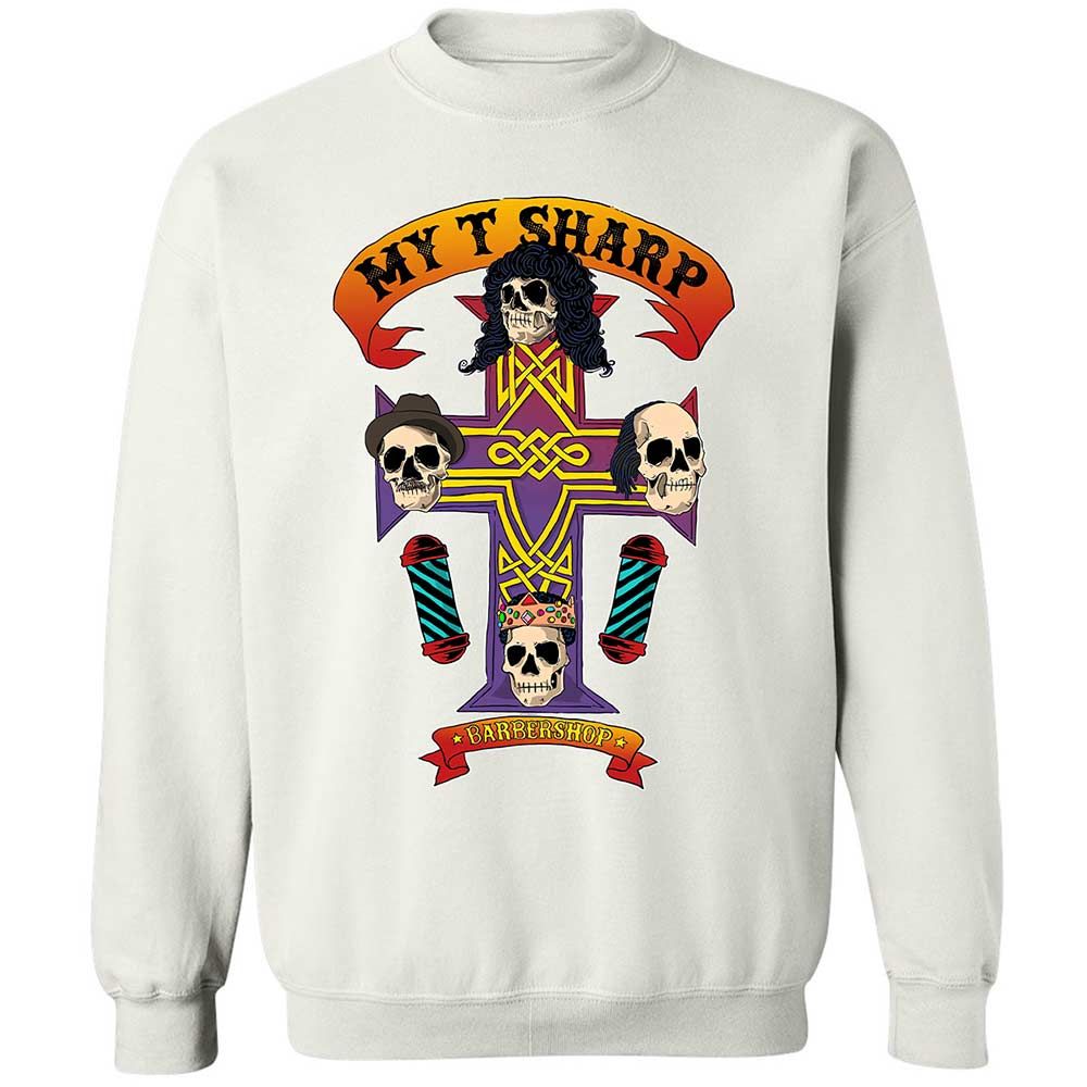 My-T-Sharp Barbershop - White - 18