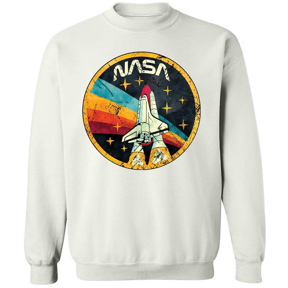 USA Space Agency Vintage Colors - White - 18