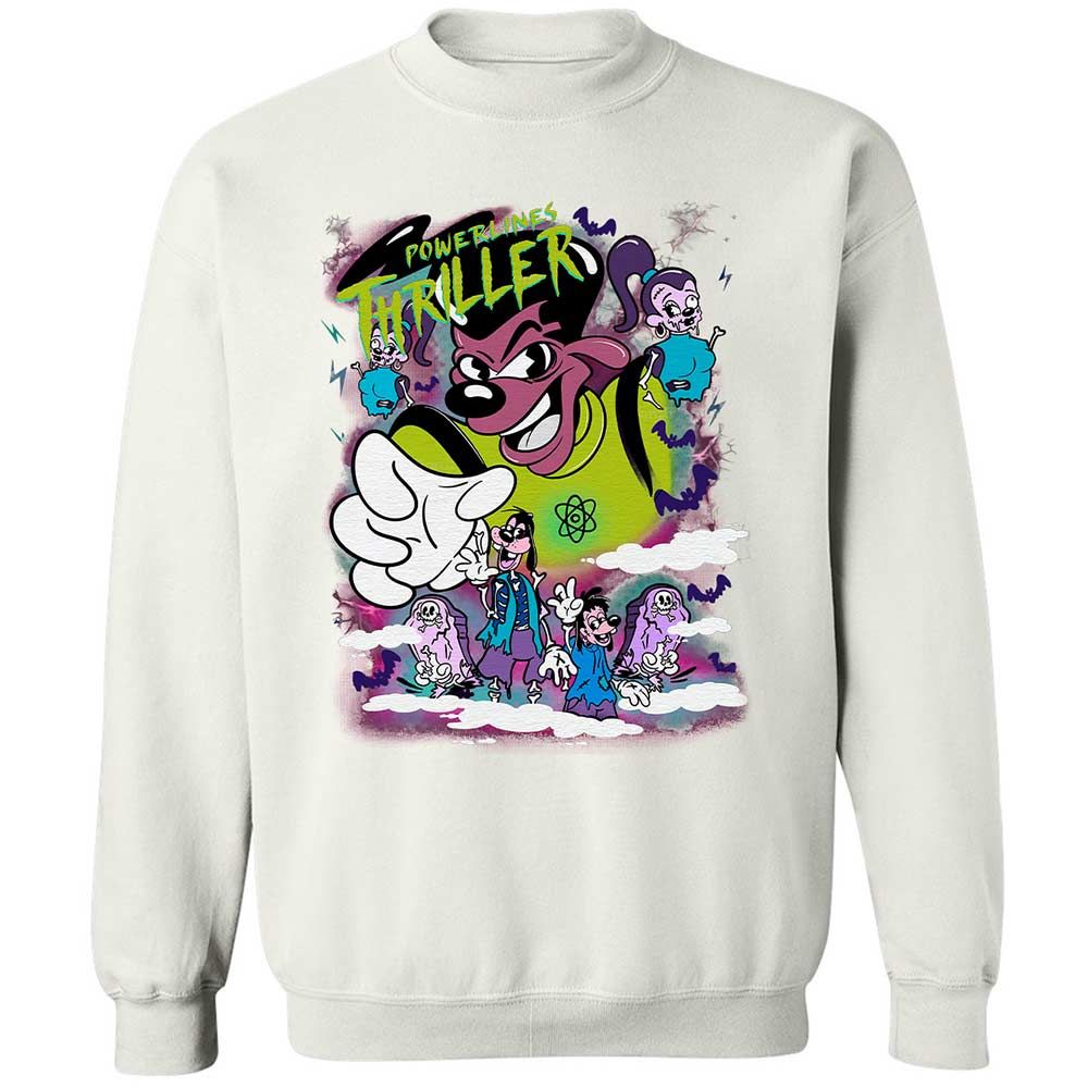 Vintage Pop Cartoon Horror Mashup - White - 18
