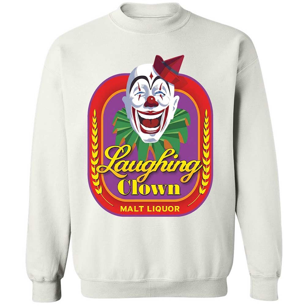 Laughing Clown Malt Liquor - White - 18