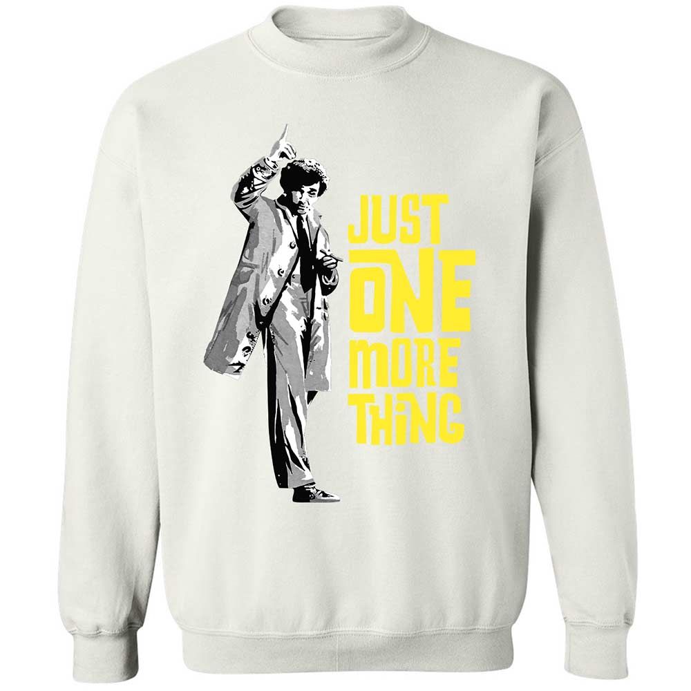 Just One More Thing - White - 18