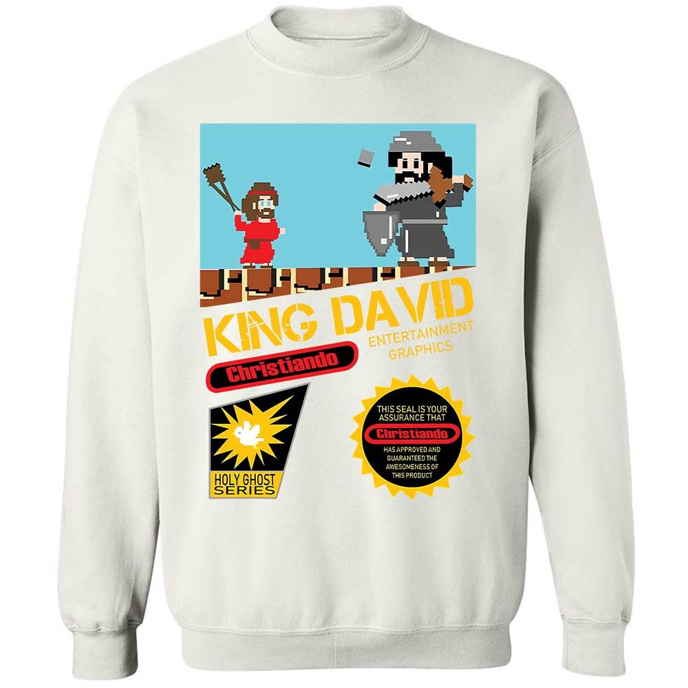 David Vs Goliath Cool Christian - White - 18
