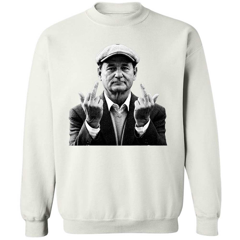 Bill Murray Middle Finger - White - 18