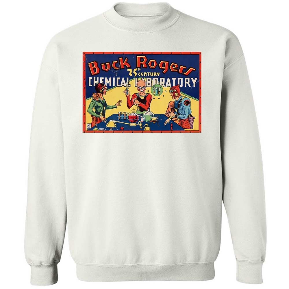 Classic Unisex Sweatshirt - RQE5U7KR - White - 18