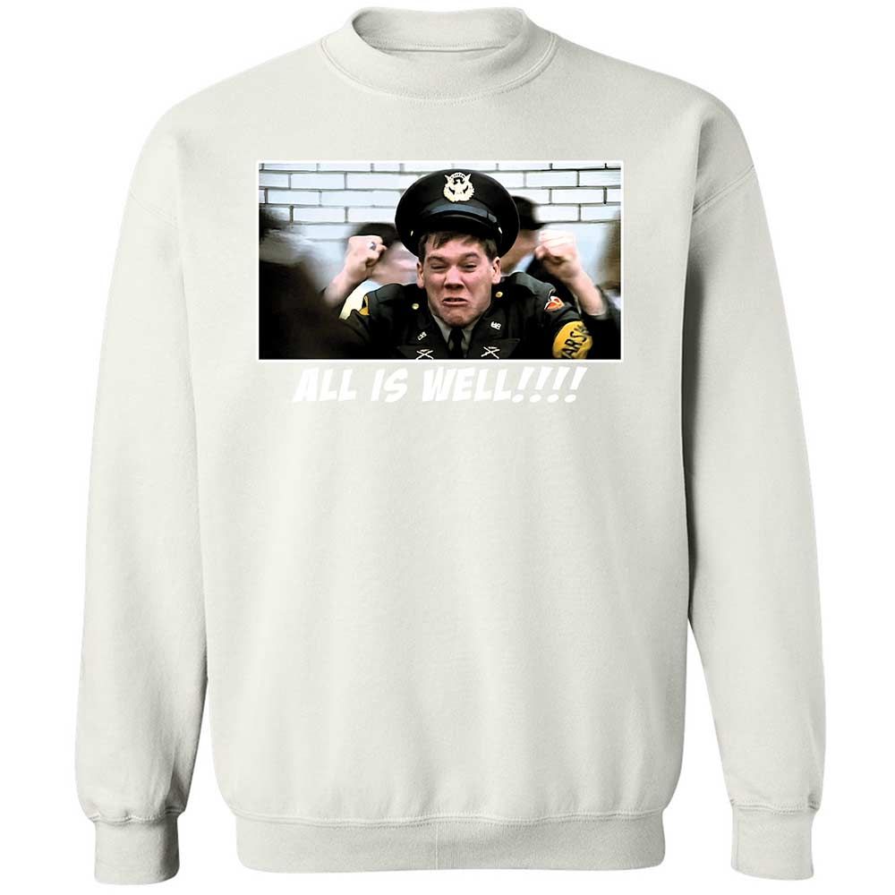 Classic Unisex Sweatshirt - VXBWUX97 - White - 18