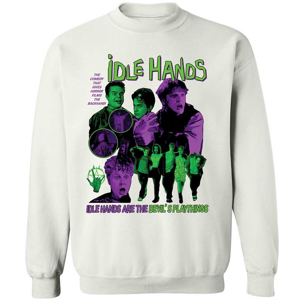 Idle hands are the Devil's playthings - White - 18