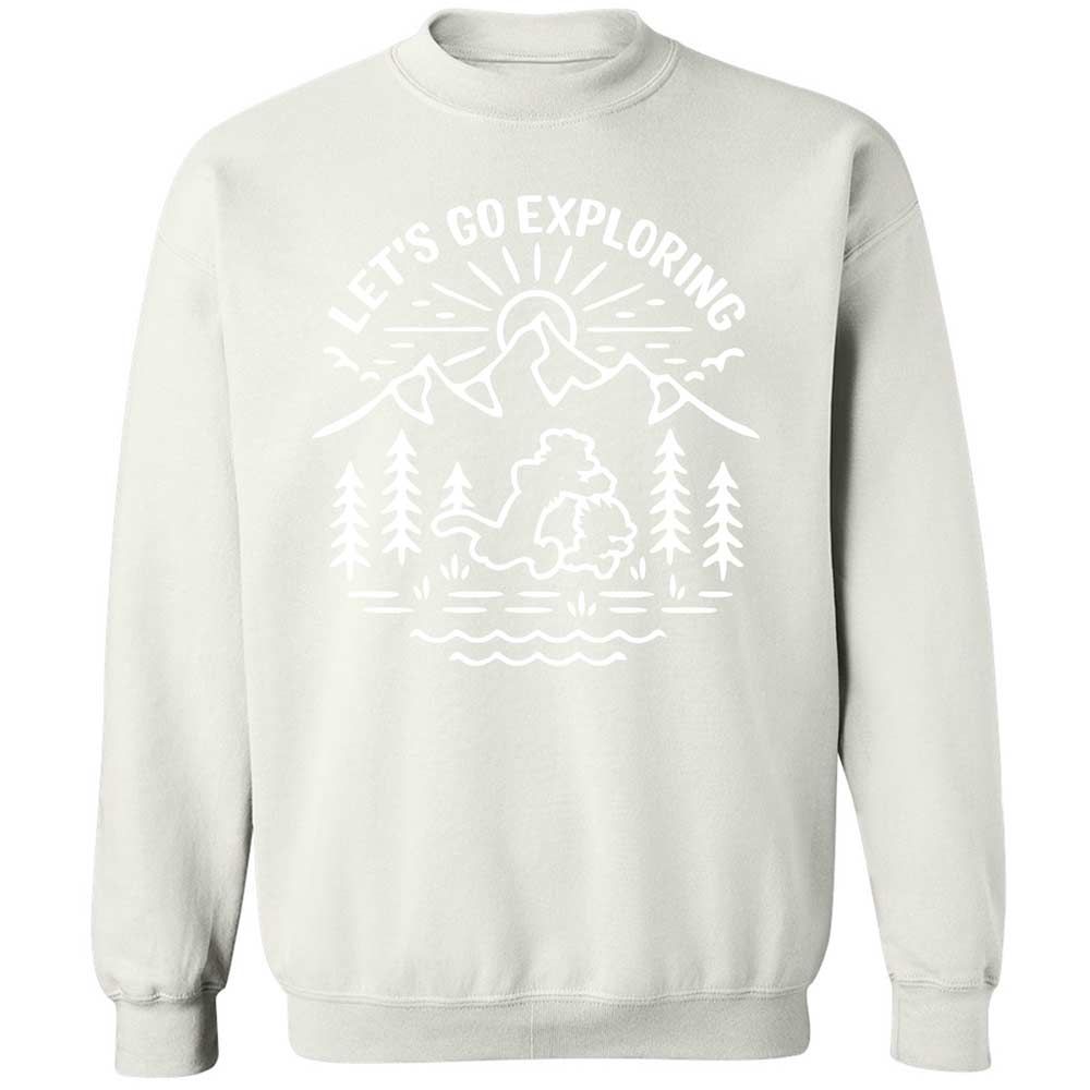 Classic Unisex Sweatshirt - TV47FCJG - White - 18