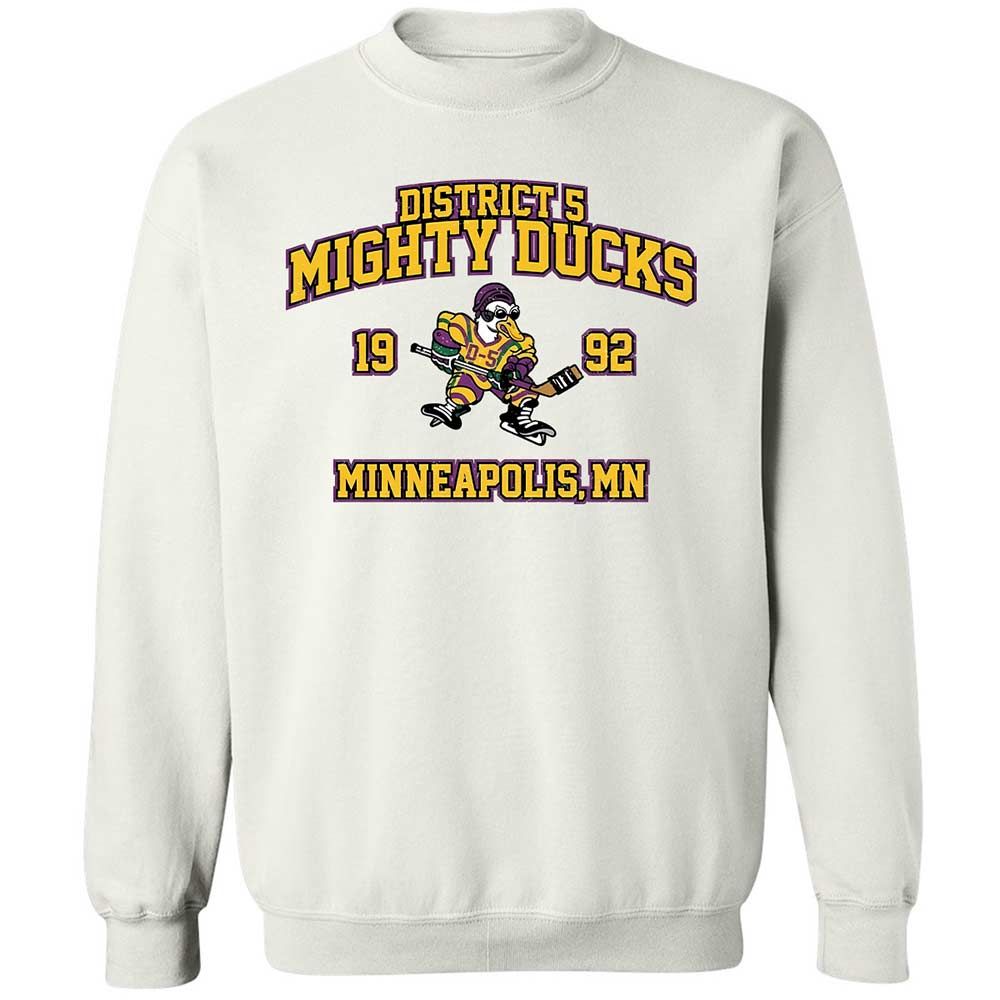 District 5 Ducks - White - 18