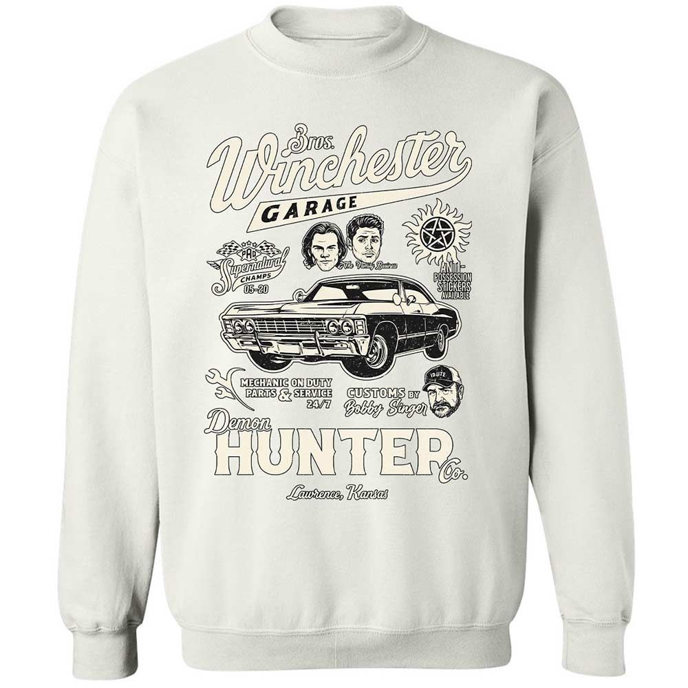 Classic Unisex Sweatshirt - B6335ETU - White - 18