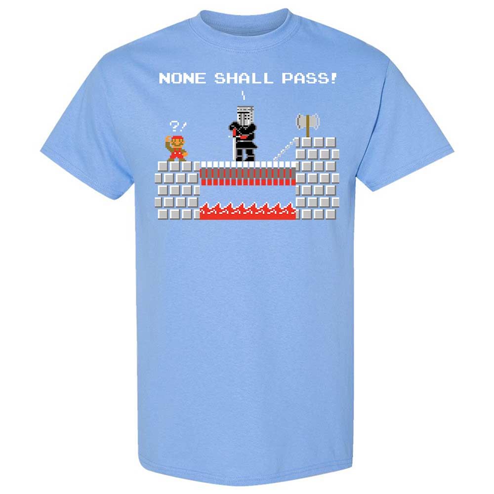 No Plumbers Shall Pass - Carolina Blue - 19
