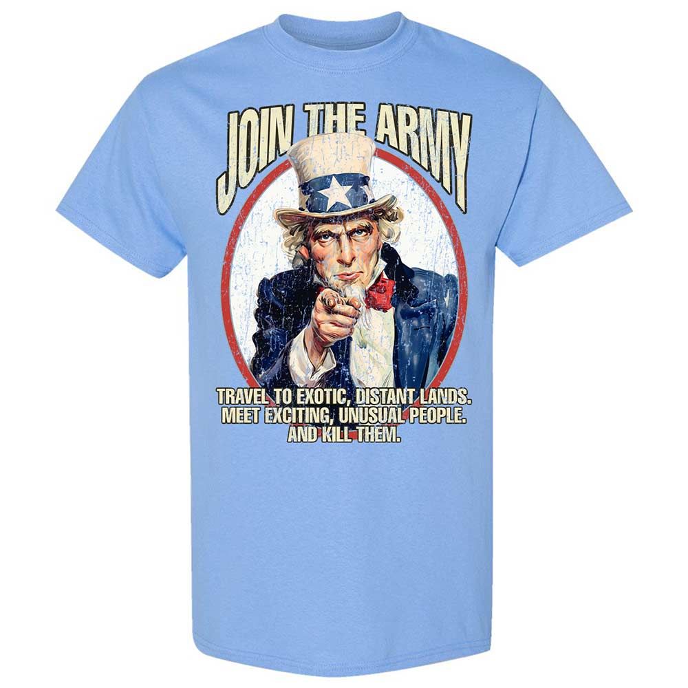 Join The Army - Carolina Blue - 19