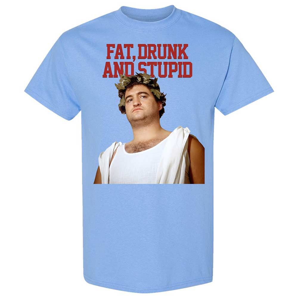 Fat, drunk, and stupid - Carolina Blue - 19
