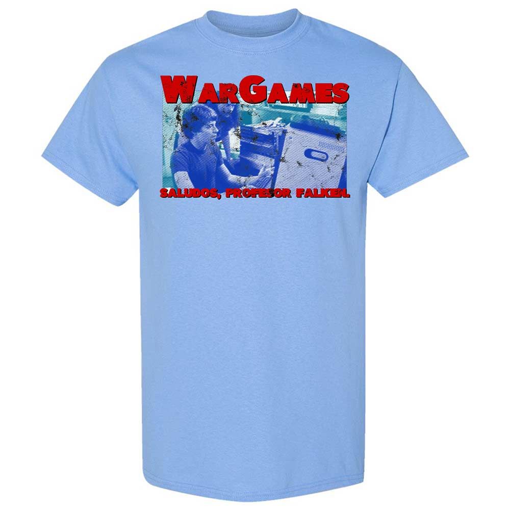 Greetings, Professor Falken - Carolina Blue - 19