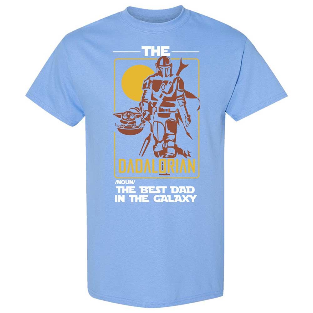 The Dadalorian The Best Dad In The Galaxy - Carolina Blue - 19