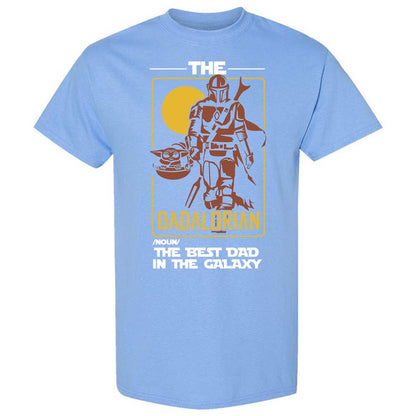 The Dadalorian The Best Dad In The Galaxy - Carolina Blue - 19