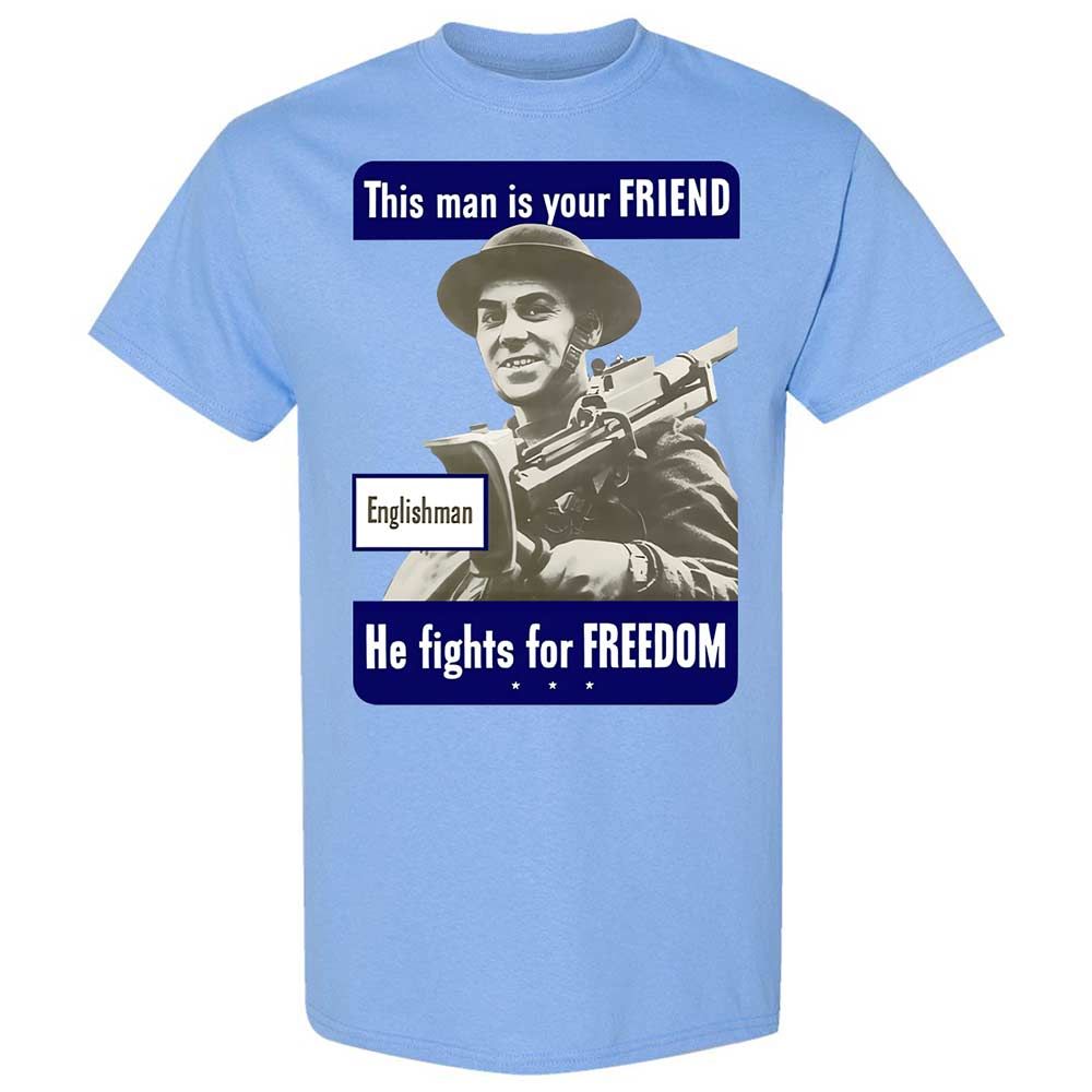 This man is your Friend - Carolina Blue - 19