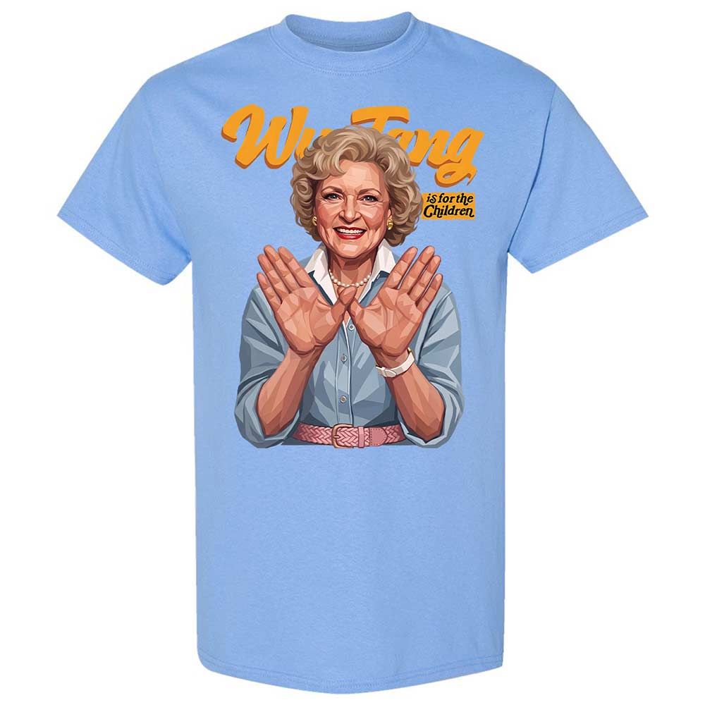 Stay golden and for the children - Carolina Blue - 19