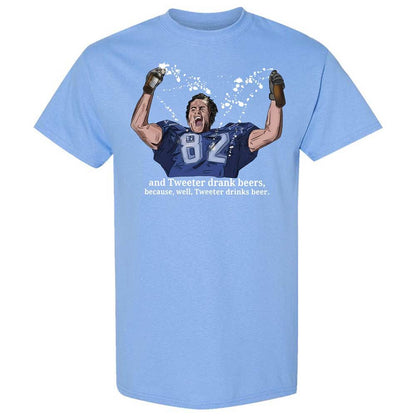 Classic Unisex T-Shirt - C4TKKZWG - Carolina Blue - 19