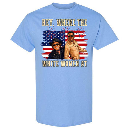 Hey Where The White At - Carolina Blue - 19
