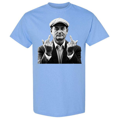 Bill Murray Middle Finger - Carolina Blue - 19