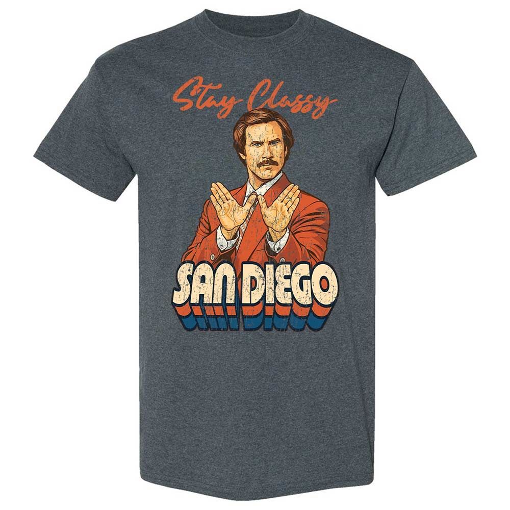 Classic Unisex T-Shirt - B496NW6Y - Dark Heather - 19