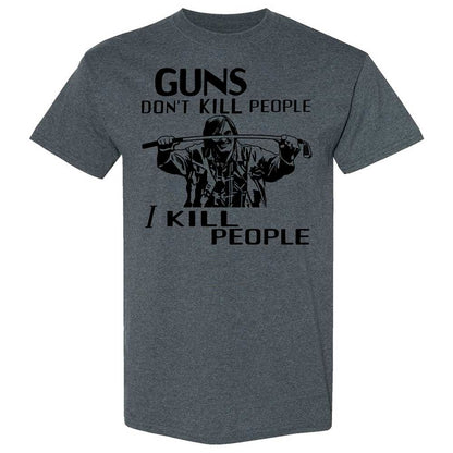 Classic Unisex T-Shirt - BQ96W9B1 - Dark Heather - 19