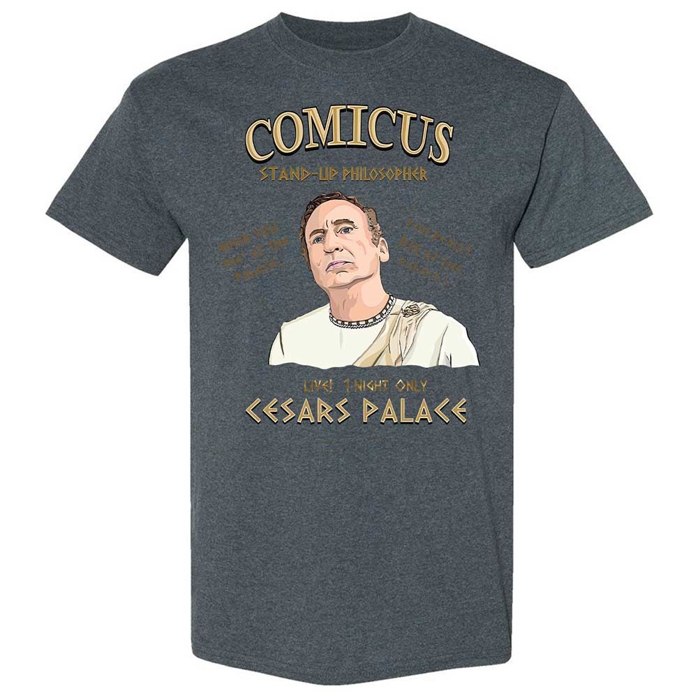 Comicus- Stand-up Philosopher - Dark Heather - 19