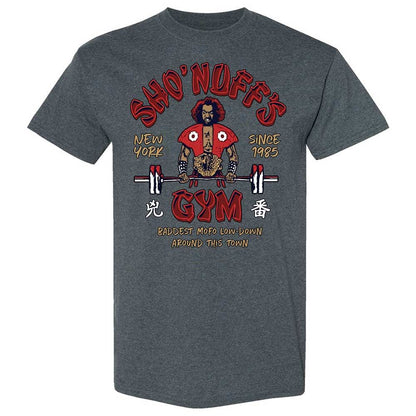 Sho'nuff's Gym - Dark Heather - 19