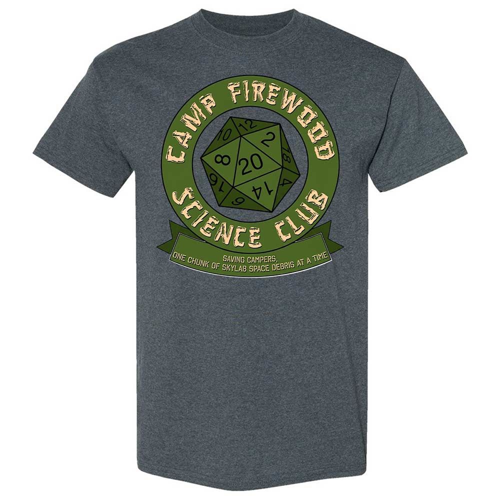 Camp Firewood Science Club - Dark Heather - 19