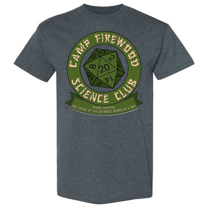 Camp Firewood Science Club - Dark Heather - 19