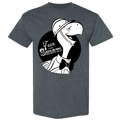Classic Unisex T-Shirt - X6UEFQAP - Dark Heather - 19