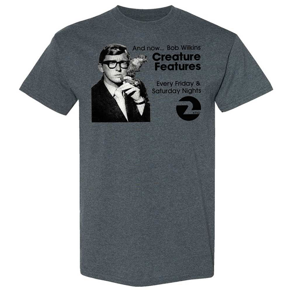 Bob Wilkins Creature Features - Dark Heather - 19