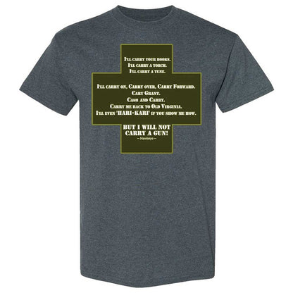 I Will Not Carry a Gun - Dark Heather - 19