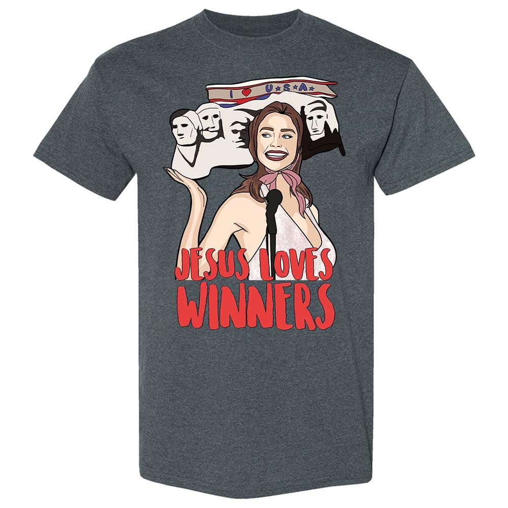 He Loves Winners - Dark Heather - 19