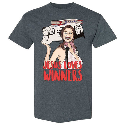 He Loves Winners - Dark Heather - 19