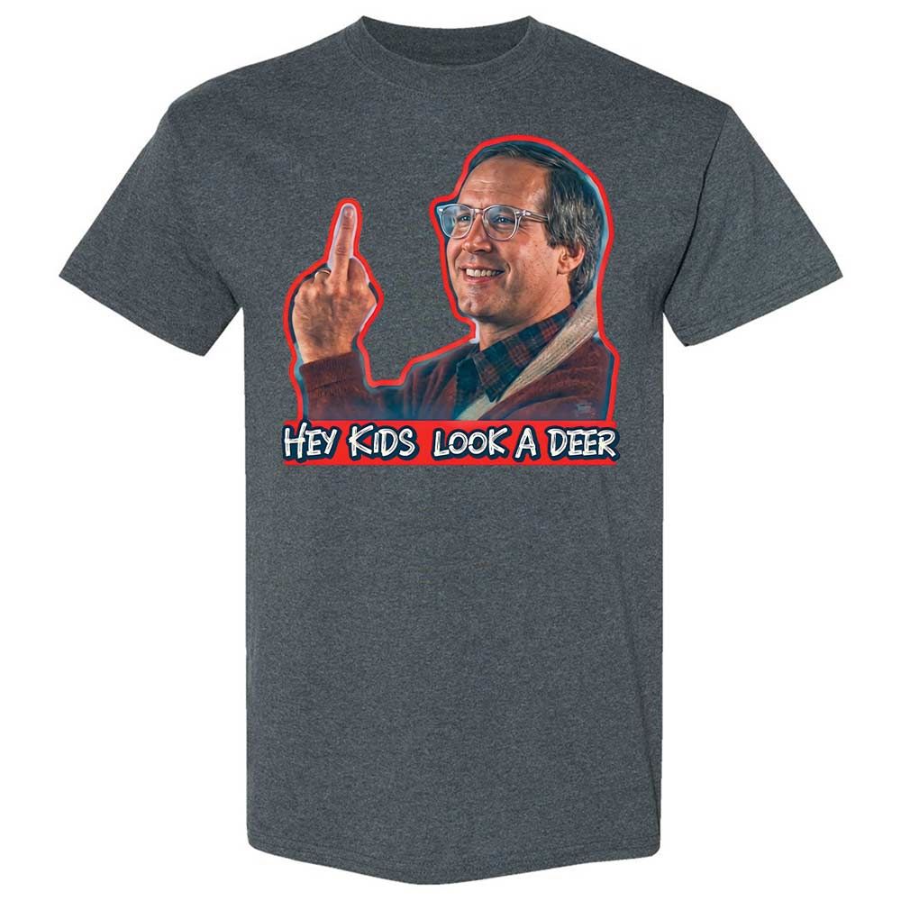 Hey Kids, Look a Deer - Dark Heather - 19