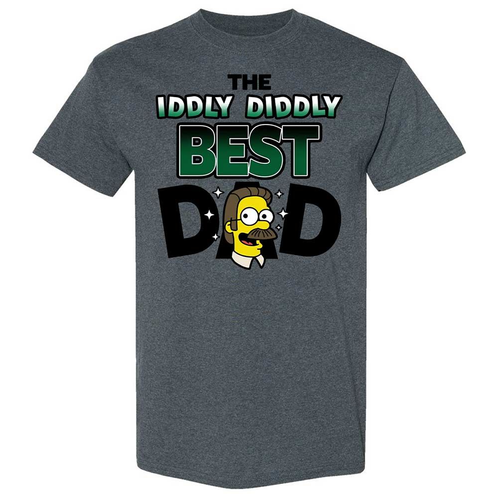 The Iddly diddly best dad - Dark Heather - 19