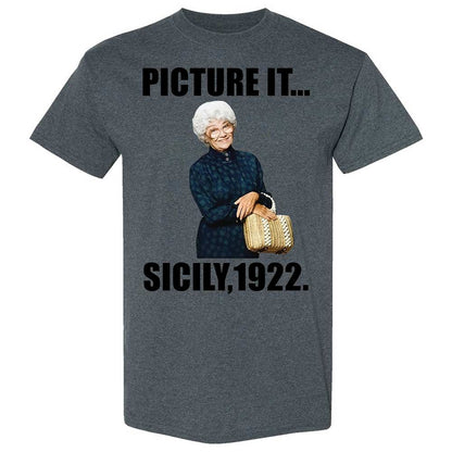 Classic Unisex T-Shirt - T16J2MG6 - Dark Heather - 19