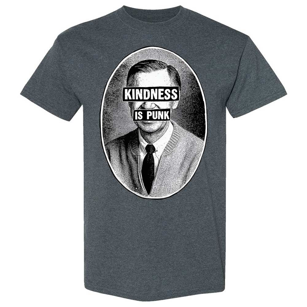 Kindness is Punk - Dark Heather - 19