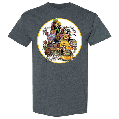 Muppet Graffiti - Dark Heather - 19