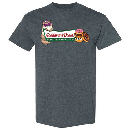 Goddammit Donut - Dark Heather - 19