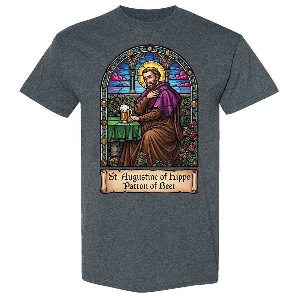 Patron of Beer - Dark Heather - 19